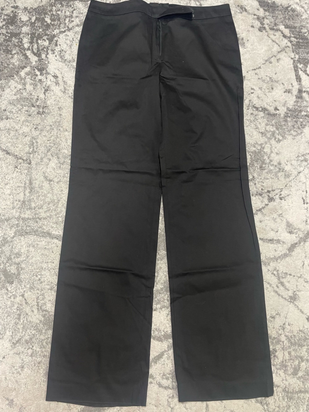 Escada Black Wide-Leg Trousers